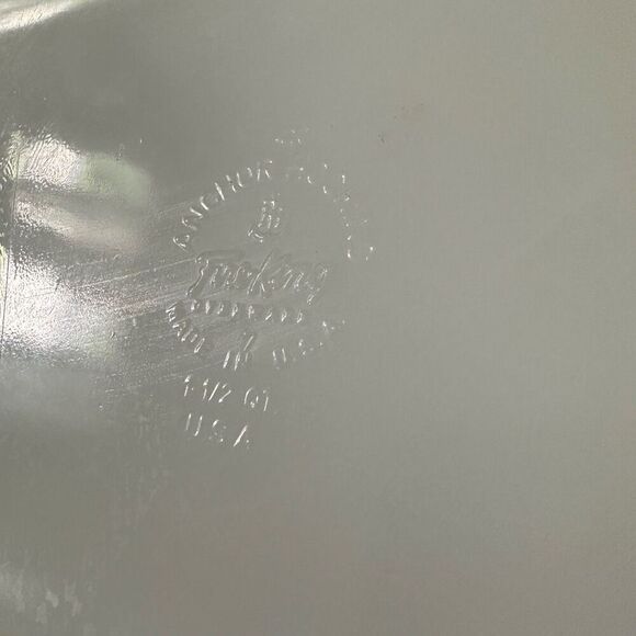 Anchor Hocking‎ FIRE KING 2 pc Loaf Pan & Rectangular Peach Blossom Dish Vintage - Picture 7 of 9